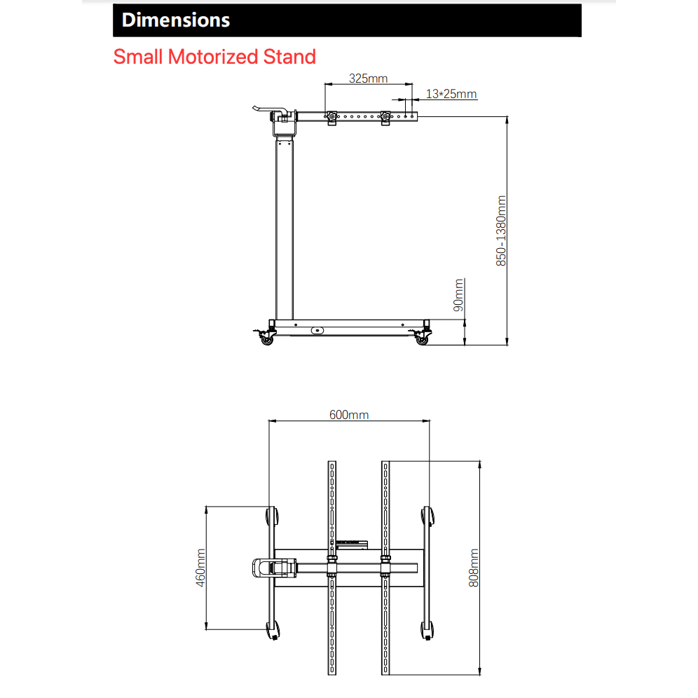 
                  
                    Small Motorized Stand - Rouge Care
                  
                